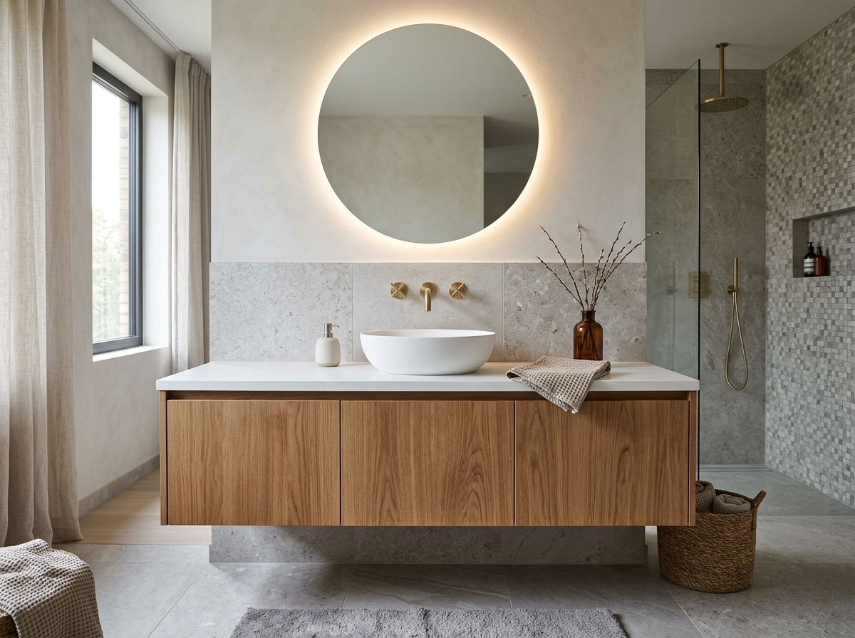 Mobilier baie cu nișă spălătorie Isaran Brașov