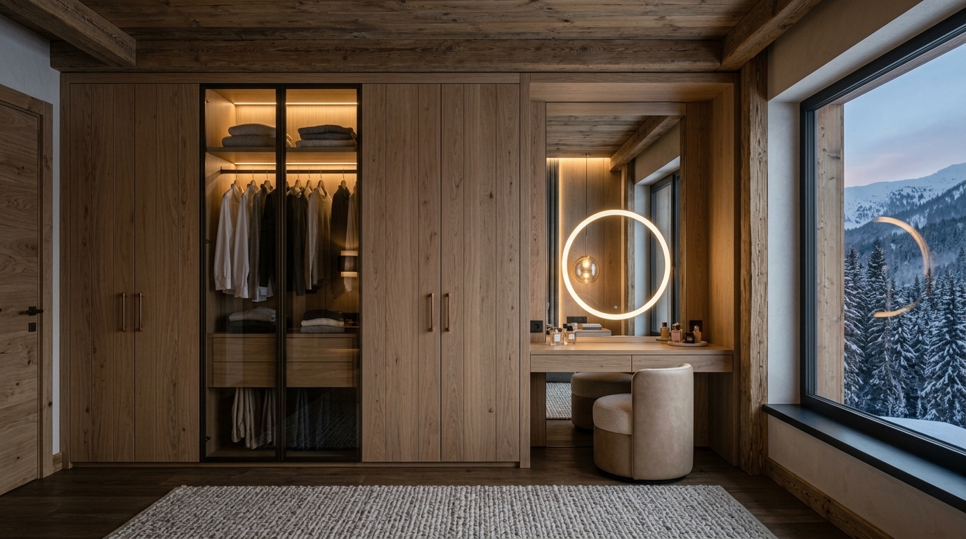 Mobilier de lux cabană montană realizat în Poiana Brașov de Remobi